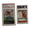 2001 Santana Moss Press Pass #20 PSA GEM MT 10 Auto product image 1, provided for visual reference and product detail review
