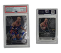 2022 Kurt Angle Autographed WWE Panini Spectra #385 "HOF 17" Inscription PSA Auto Authentic product image 1, provided for