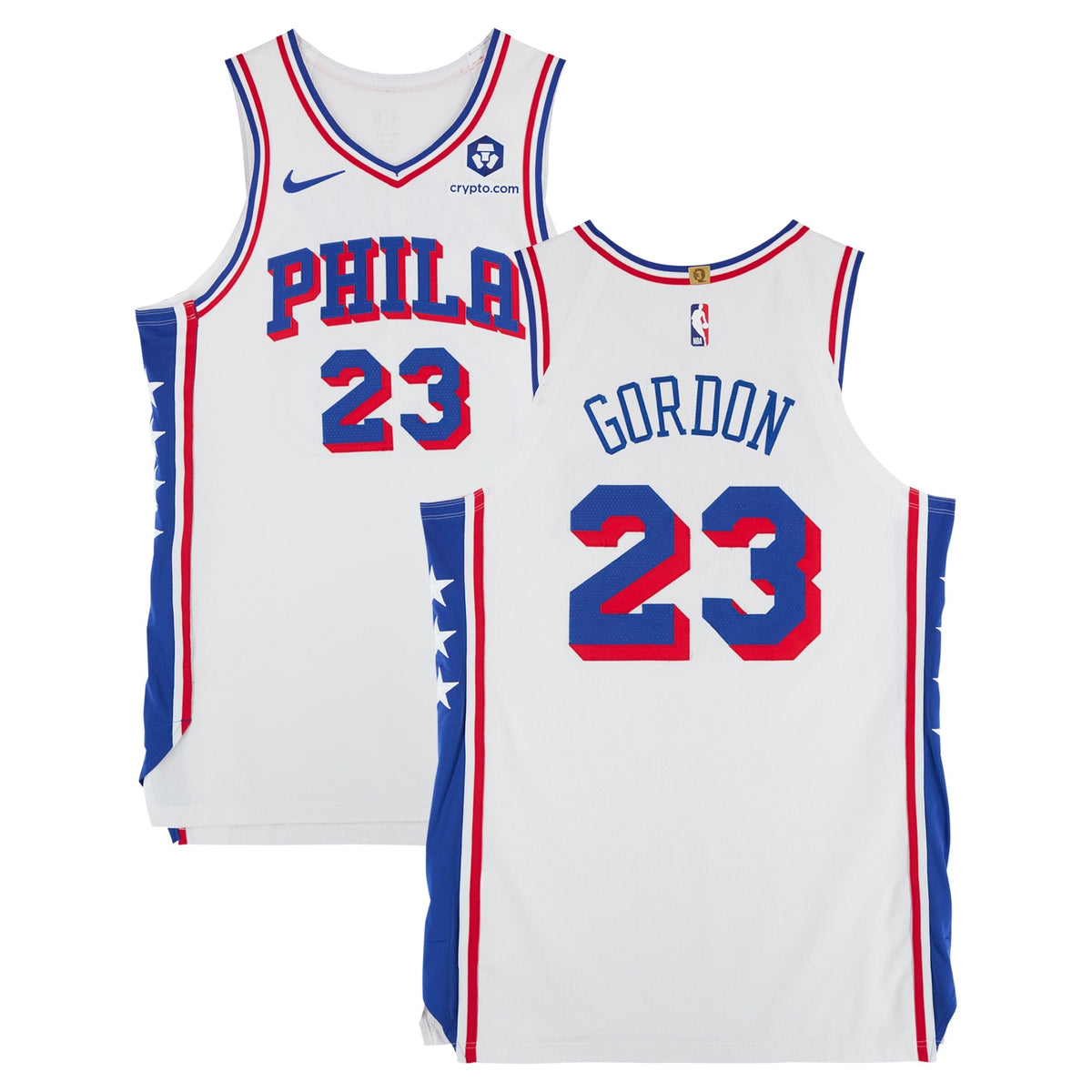 Eric Gordon Philadelphia 76ers Official NBA Jersey white product image 1