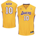 Steve Nash Los Angeles Lakers Official NBA Adidas Jersey product image 1