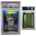 2021 Juan Soto Autographed Bowman Chrome 1991 Bowman /30 #JS PSA NM-MT 8 product image 1, provided for visual reference and