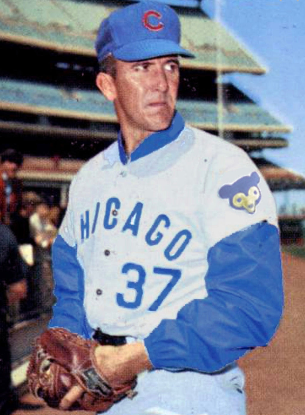 TED ABERNATHY 1969 Chicago Cubs Official MLB Majestic Jersey product image 5