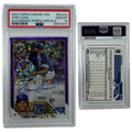 2023 Jose Cuas Autographed Topps Chrome Update Purple Speckle Refractor /299 #RAJCU PSA GEM MT 10 product image 1, provided