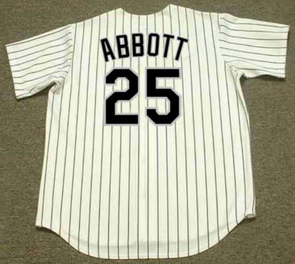 Jim Abbott Chicago White Sox Official MLB Majestic Jersey product image 1