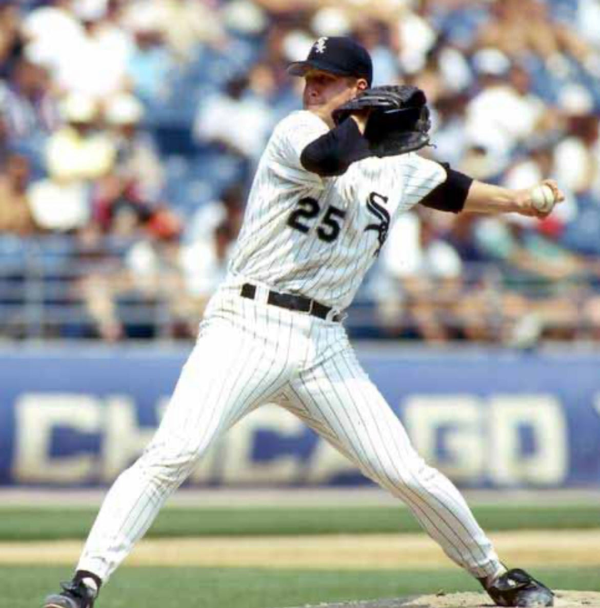 Jim Abbott Chicago White Sox Official MLB Majestic Jersey product image 3