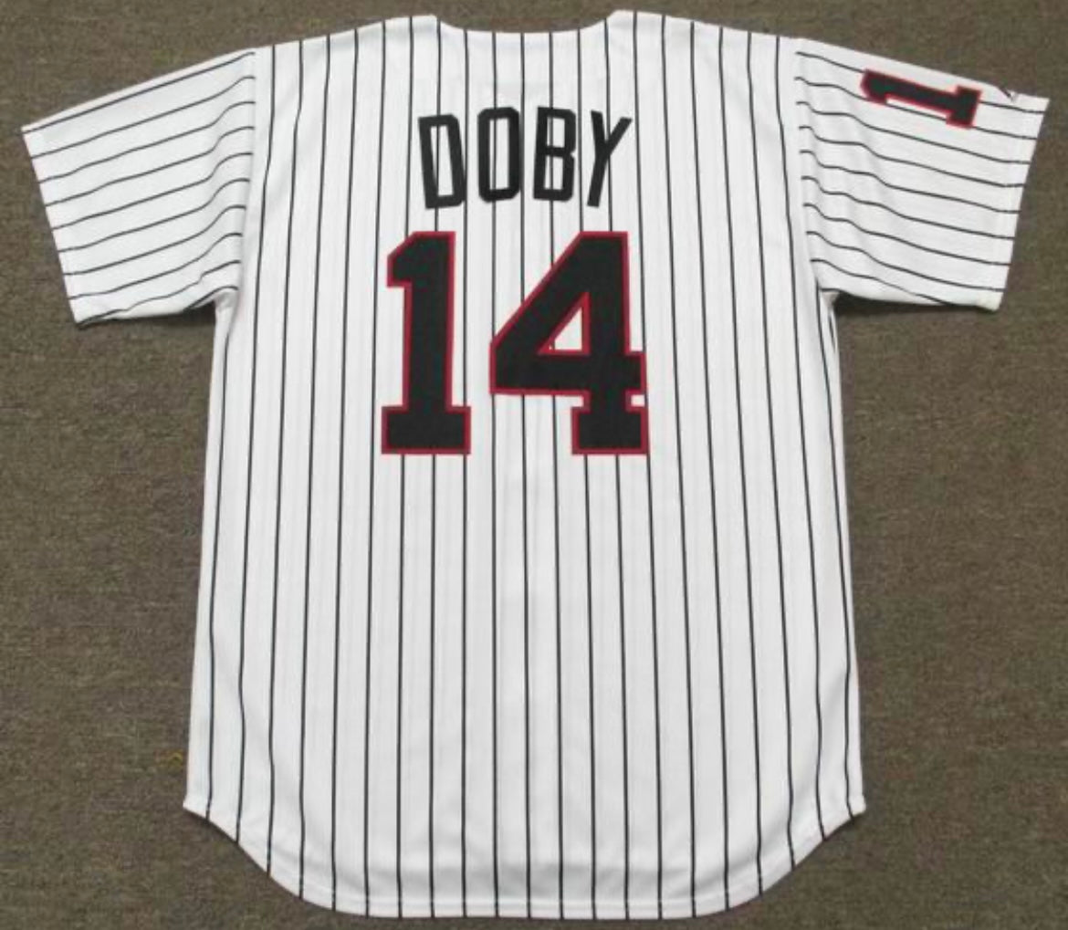 Larry Doby Chicago White Sox Official MLB Majestic Jersey product image 1