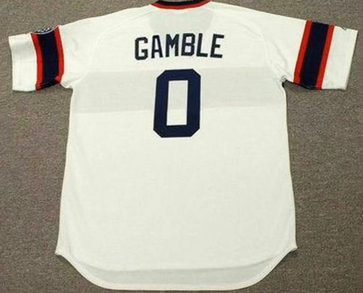 Oscar Gamble Chicago White Sox Official MLB Majestic Jersey product image 1