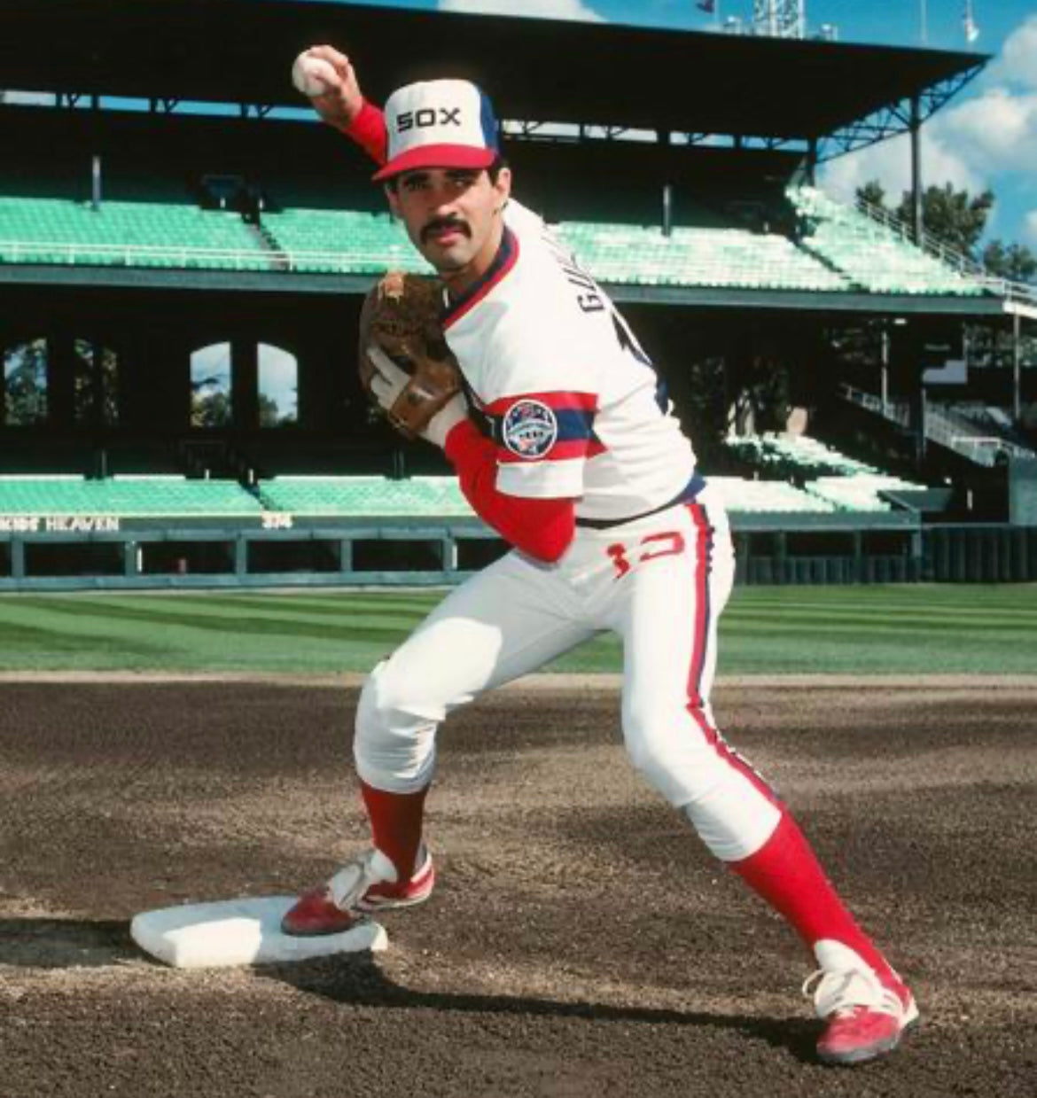 Ozzie Guillen 1985 Chicago White Sox Official MLB Majestic product image 4