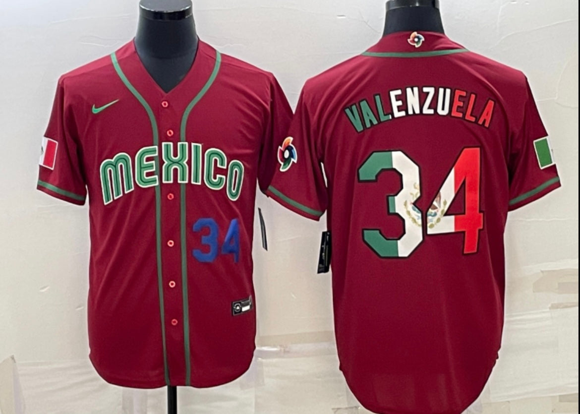 Fernando Valenzuela Mexico YOUTH KIDS Official Nike jersey product image 1