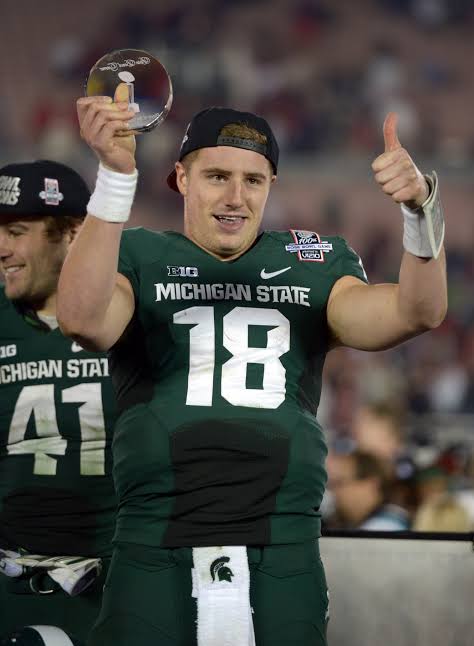 Connor Cook Michigan State Official NCAA Nike Jersey product image 5
