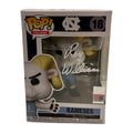 Roy Williams Autographed University of North Carolina Rameses Funko Pop White Ink Steiner CX product image 1, provided for