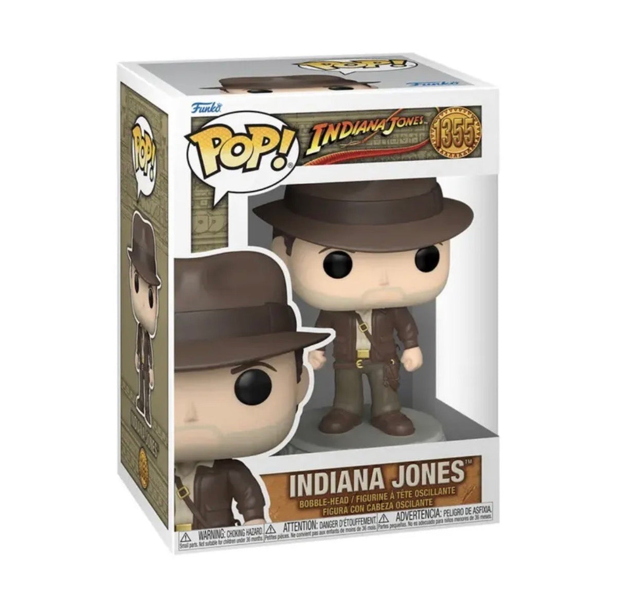 Indiana Jones Raiders Of The Lost Ark Funko Pop #1355 product image 1, provided for visual reference and product detail