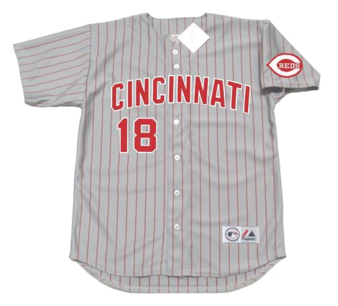 Benito Santiago Cincinnati Reds Official MLB Majestic Jersey product image 2