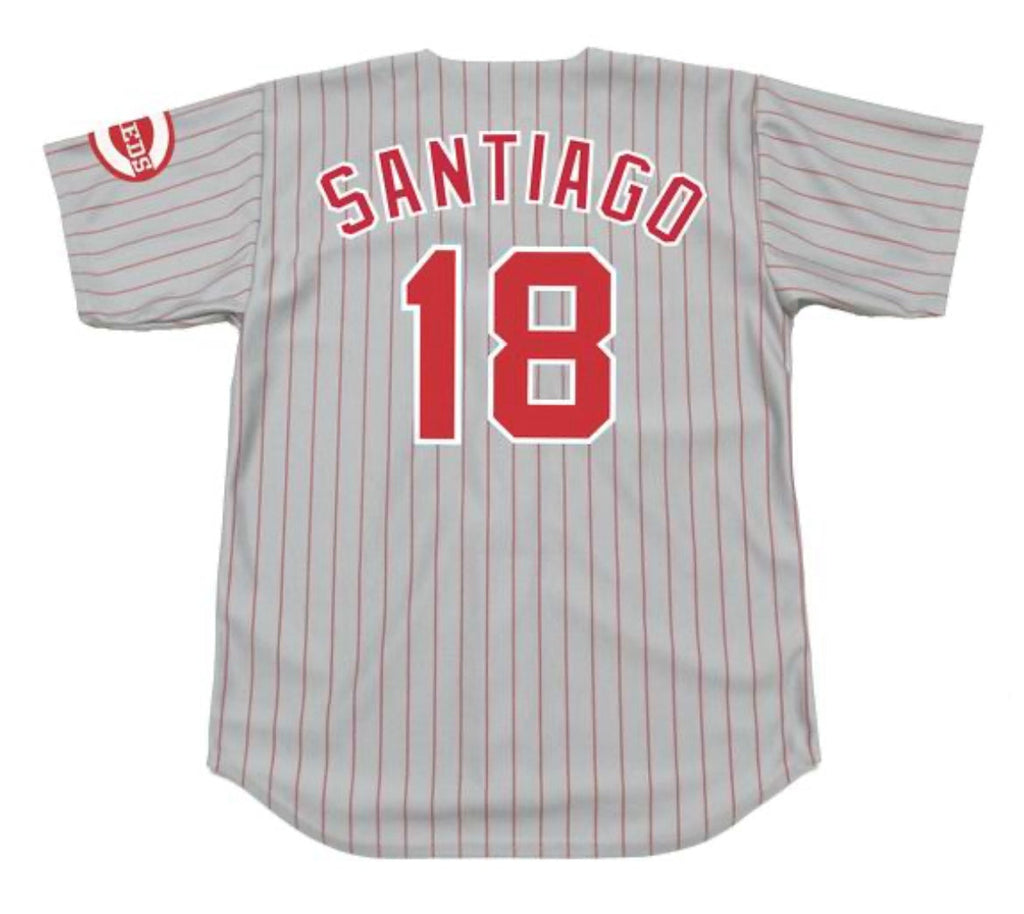 Benito Santiago Cincinnati Reds Official MLB Majestic Jersey product image 1
