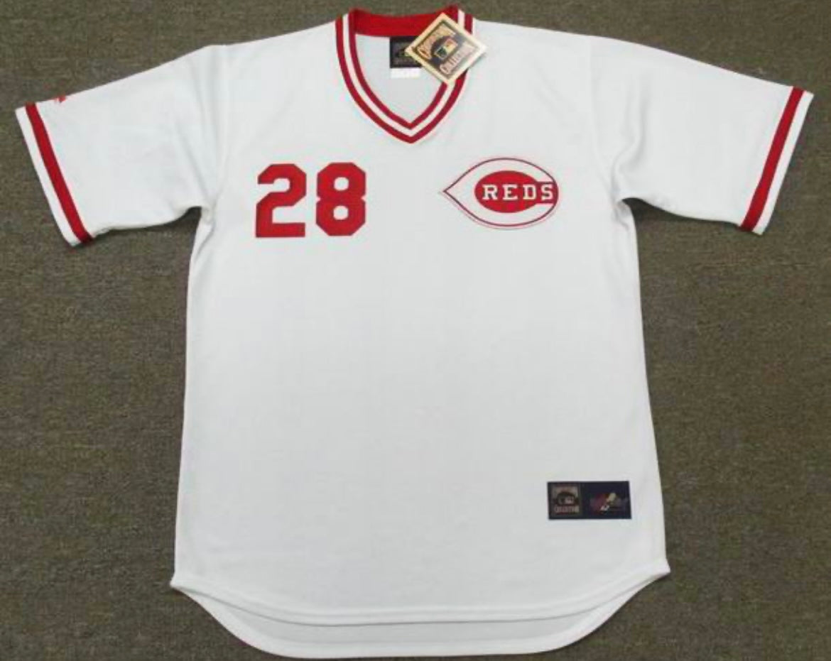 Bobby Tolan Cincinnati Reds Official MLB Majestic Jersey product image 2