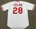 Bobby Tolan Cincinnati Reds Official MLB Majestic Jersey product image 1