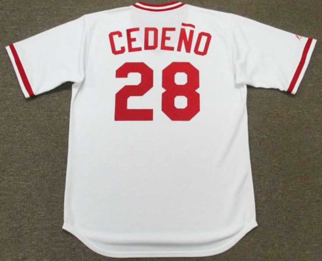 Cesar Cedeno Cincinnati Reds Official MLB Majestic Jersey product image 1