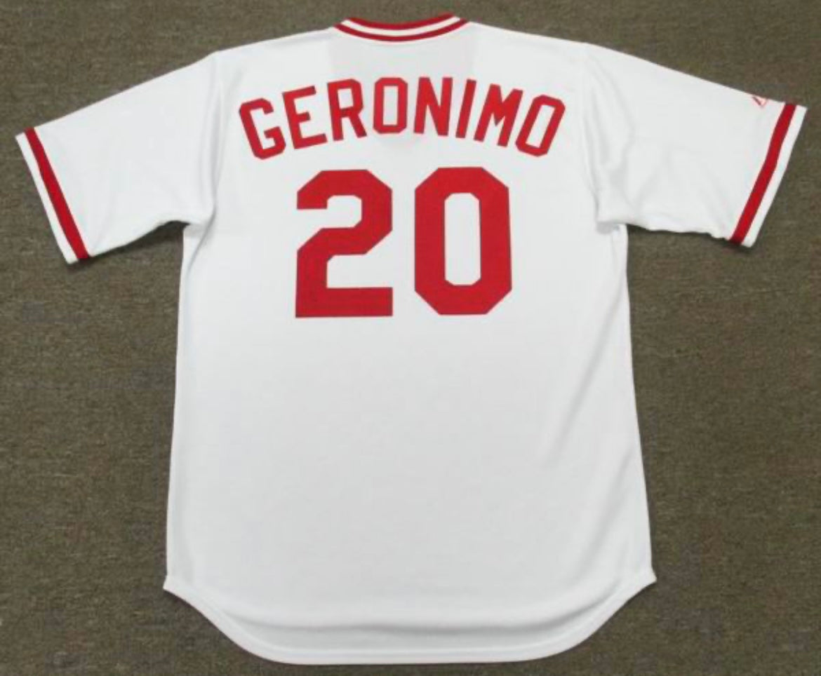 Cesar Geronimo Cincinnati Reds Official MLB Majestic Jersey product image 1