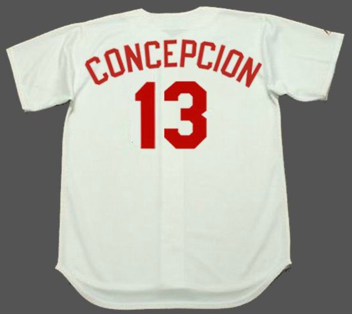 Dave Concepcion Cincinnati Reds Official MLB Majestic Jersey product image 1