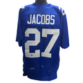 Brandon Jacobs Signed New York Giants Blue Jersey Beckett product image 1, provided for visual reference and product detail