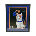 Carmelo Anthony Autographed New York Knicks 3 to the Head 16x20 Photo Fanatics - Framed product image 1, provided for visual
