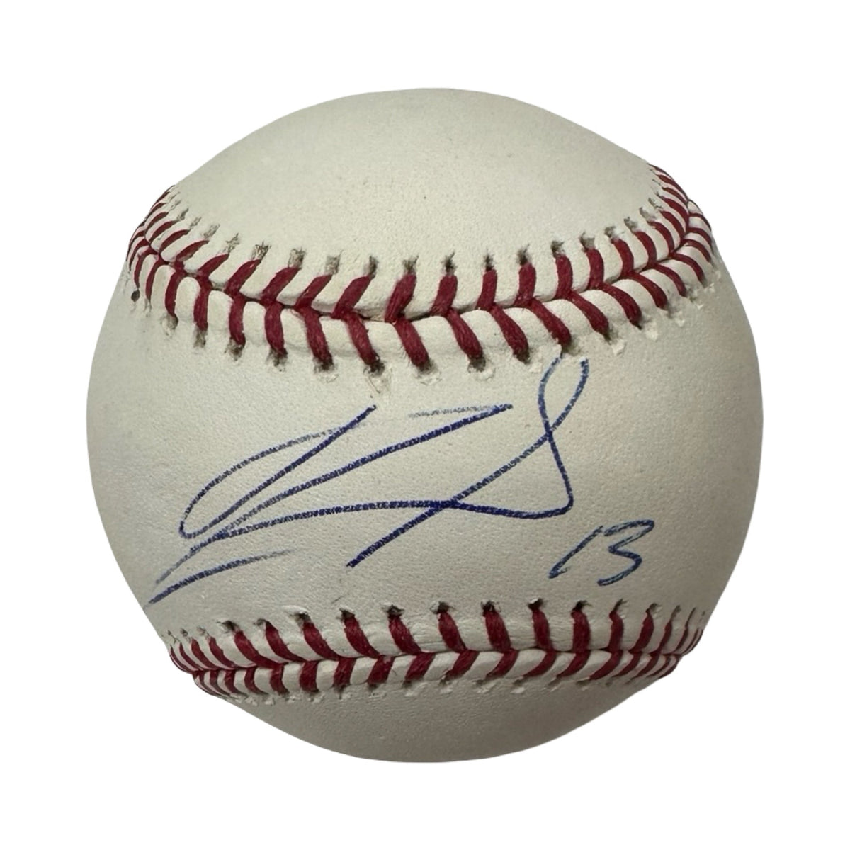 Ronald Acuna Jr Atlanta Braves OMLB JSA product image 1, provided for visual reference and product detail review