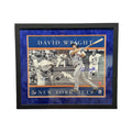 David Wright Autographed New York Mets Collage 16x20 MLB - Framed product image 1, provided for visual reference and product