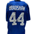 Ahmad Bradshaw Autographed New York Giants Blue Jersey Steiner CX product image 1, provided for visual reference and product