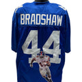 Ahmad Bradshaw Autographed New York Giants Blue Art Jersey Steiner CX product image 1, provided for visual reference and