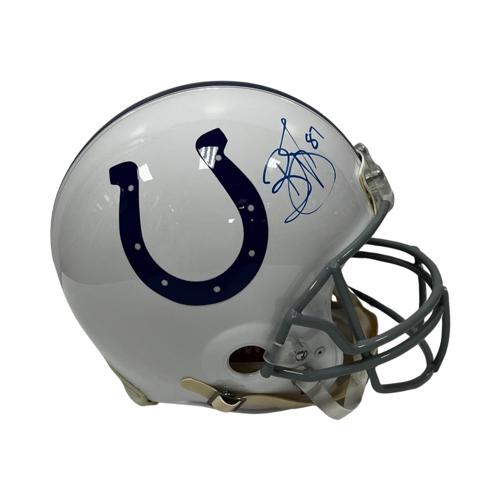 Reggie Wayne Autographed Indianapolis Colts Proline Authentic Helmet JSA product image 1, provided for visual reference and