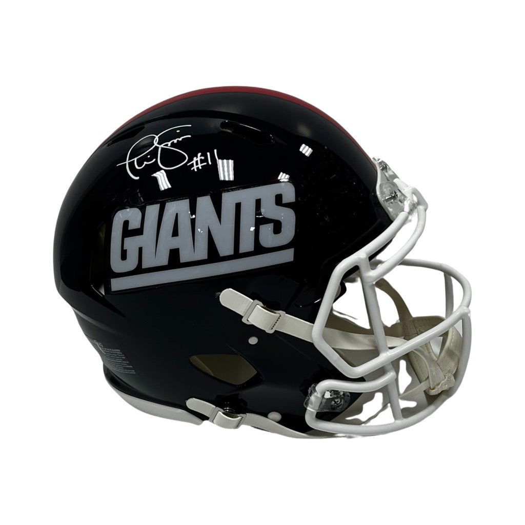 Phil Simms Autographed New York Giants Old School Speed Authentic Helmet Fanatics product image 1, provided for visual