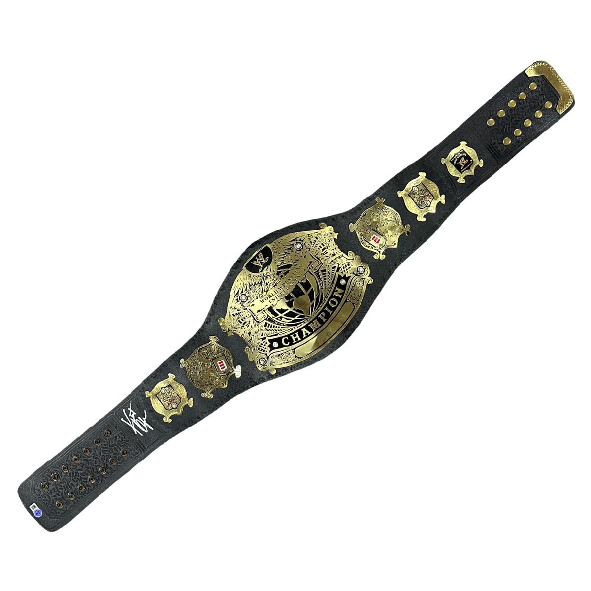 Kurt Angle Autographed Undisputed Championship Belt Beckett product image 1, provided for visual reference and product