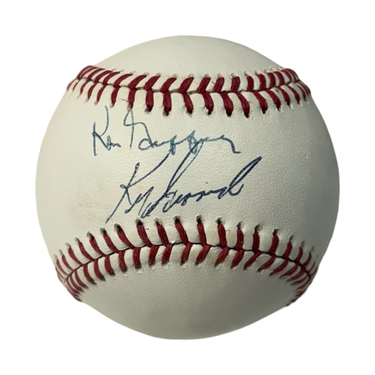 Ken Griffey Jr & Ken Griffey Sr Autographed OMLB JSA product image 1, provided for visual reference and product detail review