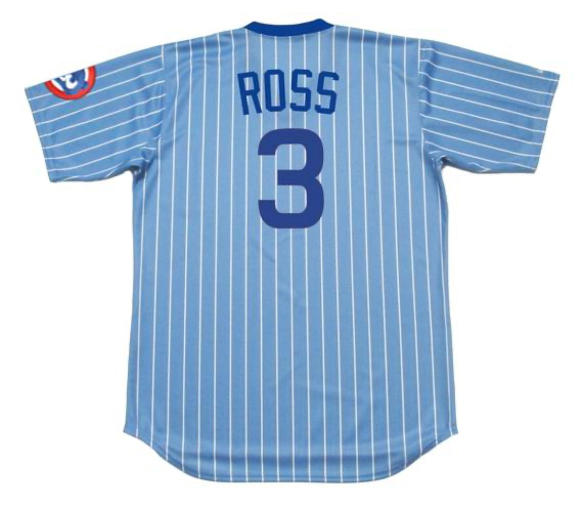 David Ross Chicago Cubs Official MLB Majestic Retro Jersey product image 1