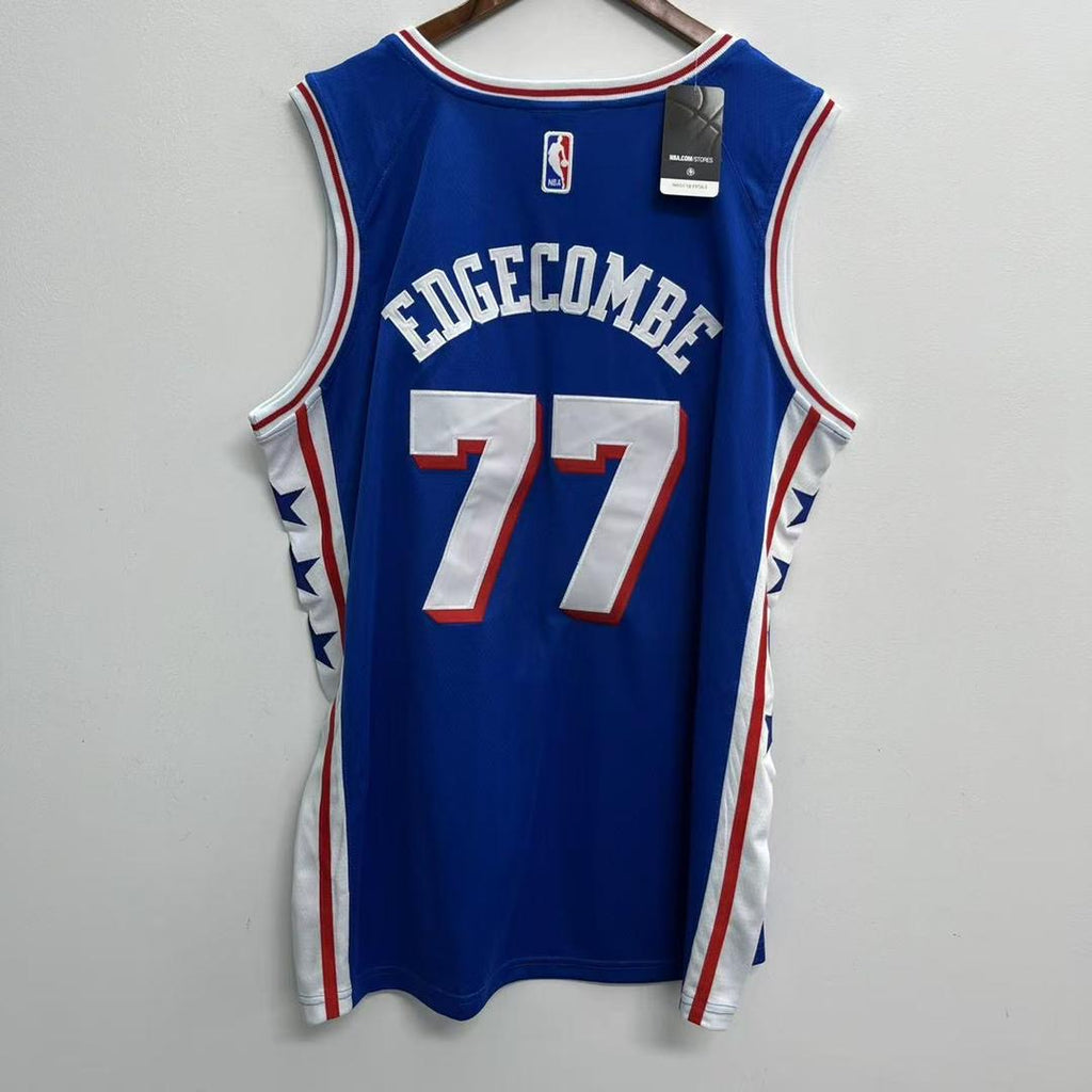 V. J. Edgecombe Philadelphia 76ers Official NBA Jersey Blue product image 1