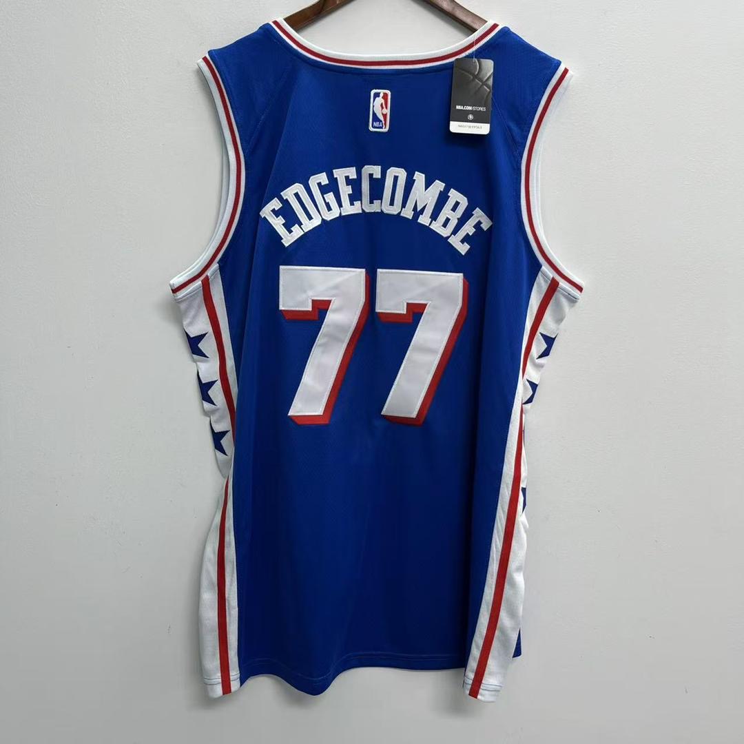 V. J. Edgecombe Philadelphia 76ers Official NBA Jersey Blue product image 1