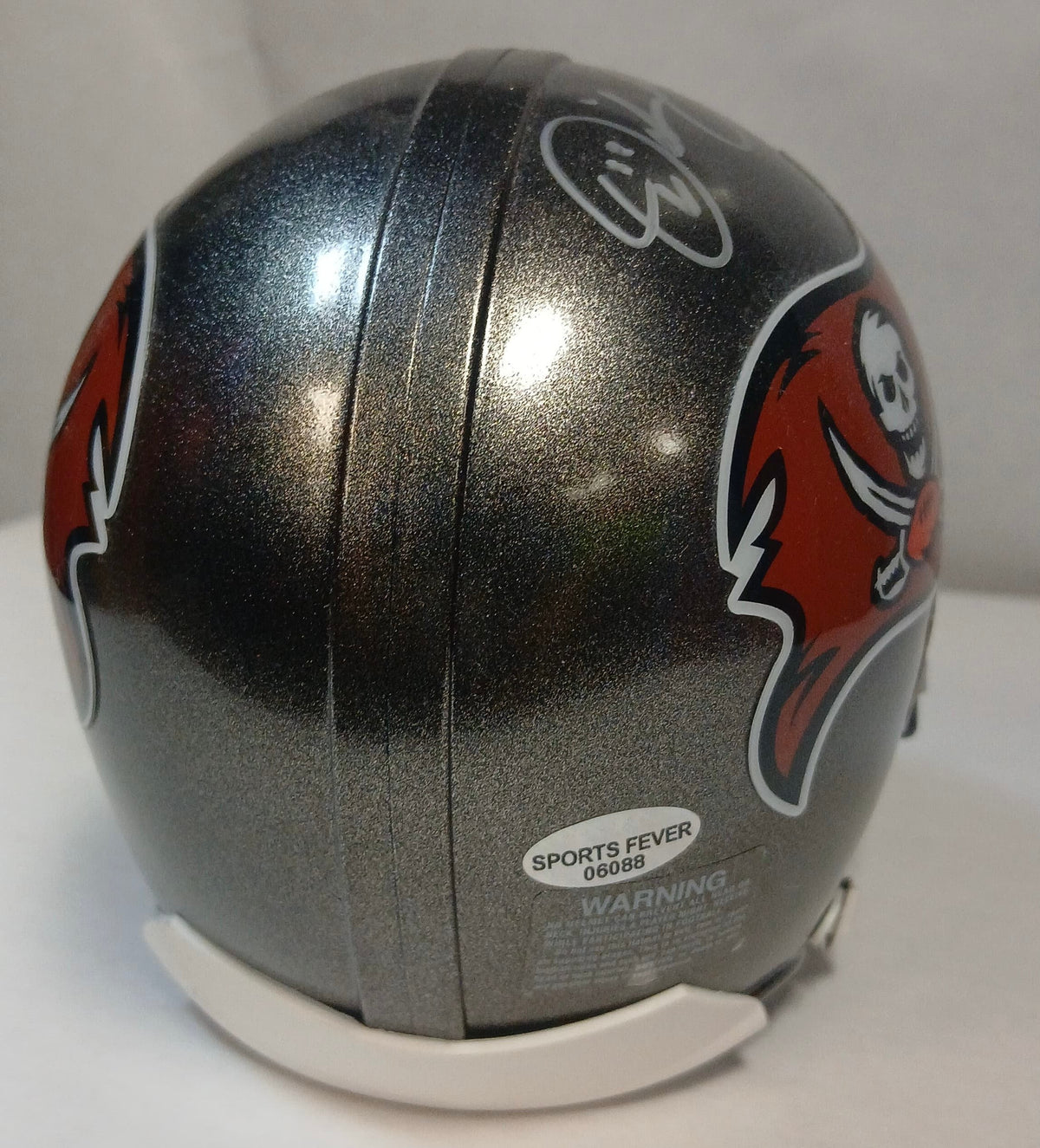Derrick Brooks Autographed Tampa Bay Buccaneers Mini Helmet product image 5