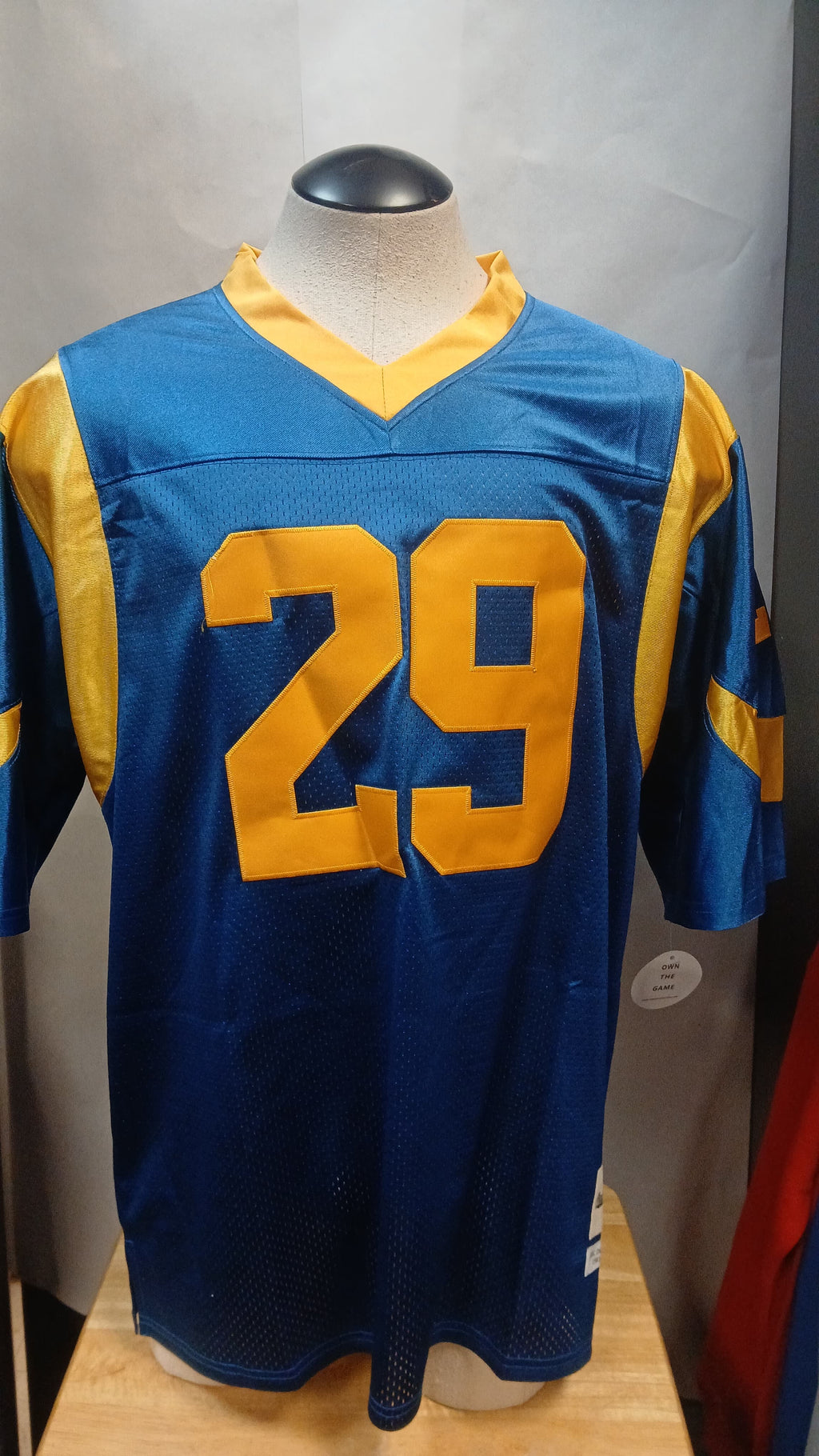Eric Dickerson Rams autographed jersey COA photo signing product image 2