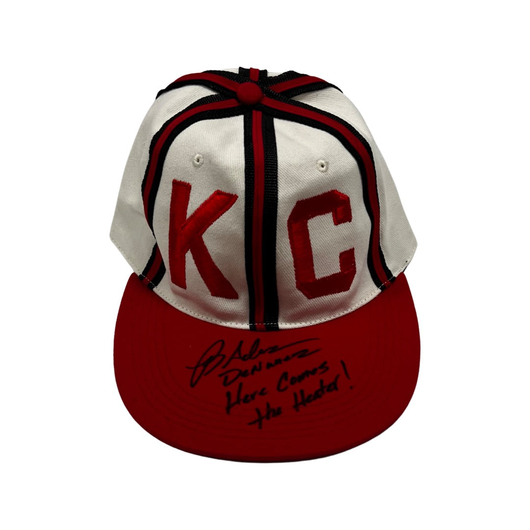Brandon Denunez Adams The Sandlot Autographed Hat Here Comes the Heater Beckett product image 1, provided for visual