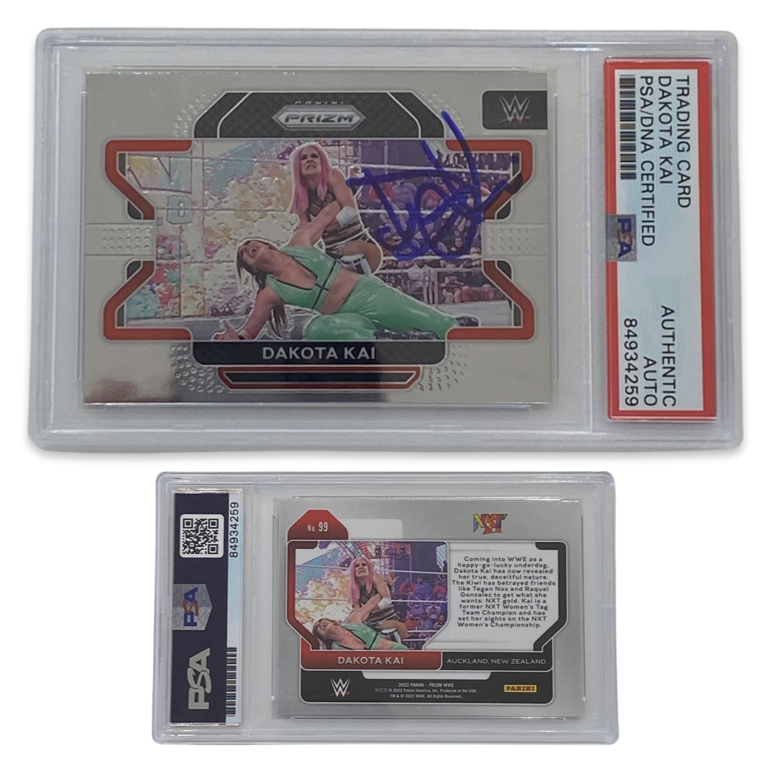 2022 Dakota Kai Panini Prizm #99 Autographed PSA Auto Authentic product image 1, provided for visual reference and product