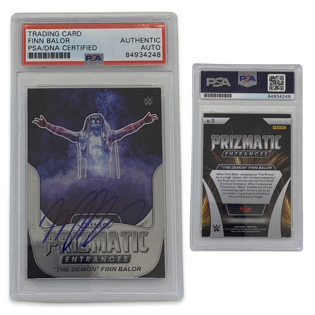 2022 Finn Baylor Panini Prizm #13 Autographed PSA Auto Authentic product image 1, provided for visual reference and product