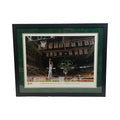 Larry Bird Autographed Boston Celtics Framed Last Shot 18x24 Lithograph Steiner CX product image 1, provided for visual