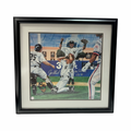 David Cone & Joe Girardi Autographed New York Yankees Framed 17x18 William Lopa Art LE 367/1999 All American Collectibles