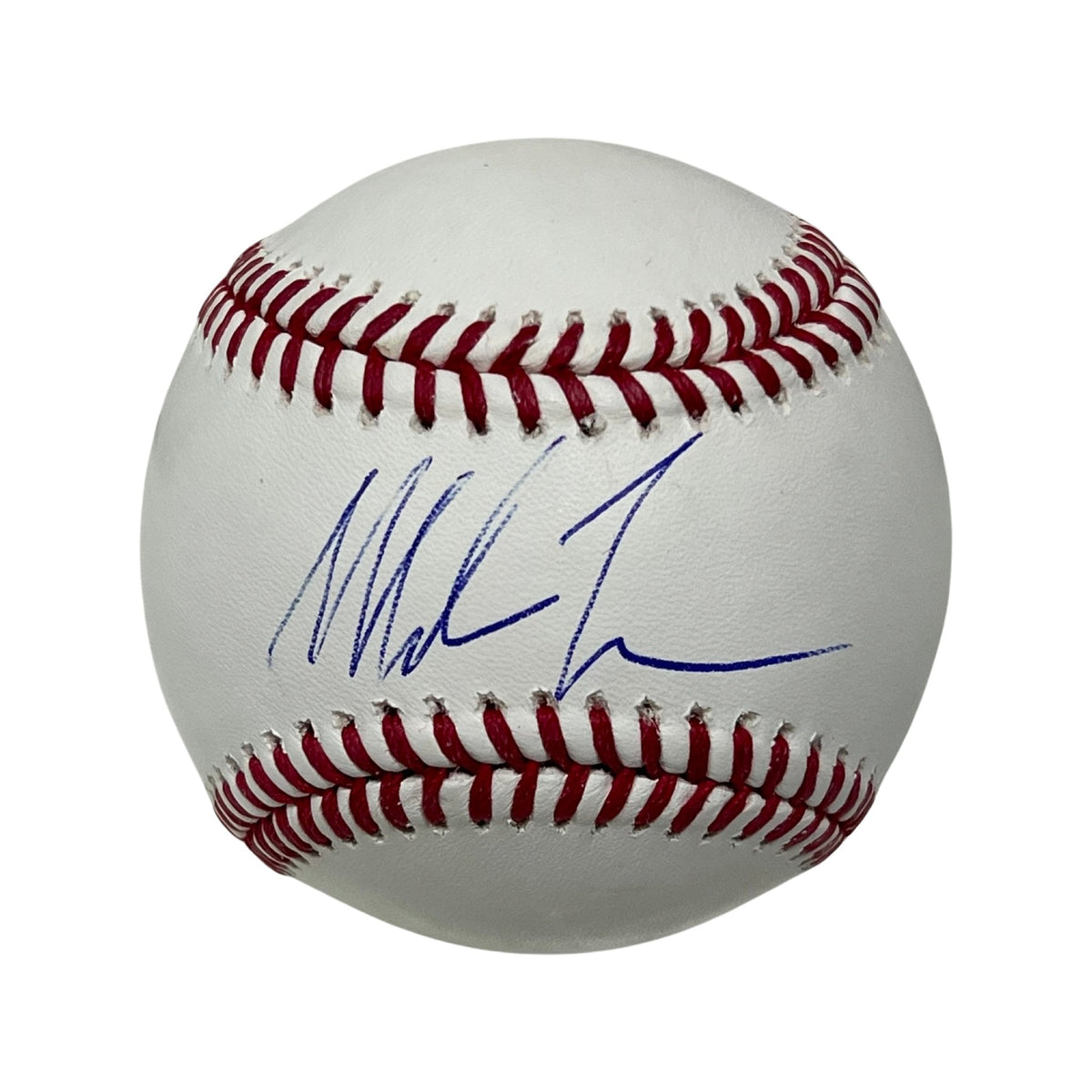 Mike Tyson Autographed OMLB Fiterman product image 1, provided for visual reference and product detail review