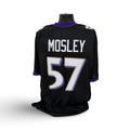 CJ Mosley Unsigned Baltimore Ravens Black Custom Jersey product image 1, provided for visual reference and product detail