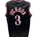 Allen Iverson Autographed Philadelphia 76’ers Adidas Swingman Jersey HOF 2K16 Inscription JSA product image 1, provided for