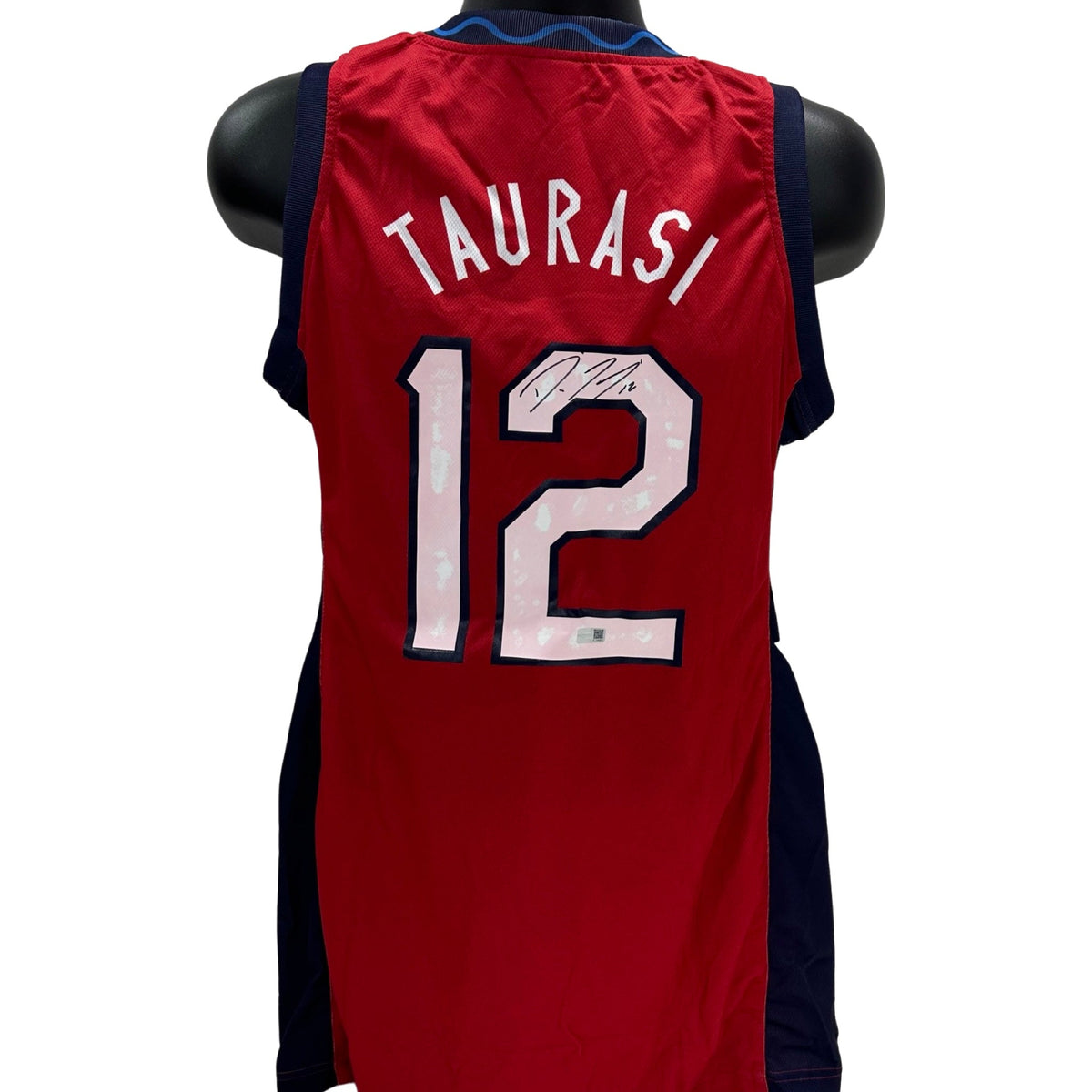 Diana Taurasi Autographed USA Basketball Red Jersey Steiner CX product image 1, provided for visual reference and product