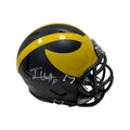 Josh Uche Autographed Michigan Woverines Speed Mini Helmet Steiner CX product image 1, provided for visual reference and