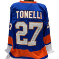 John Tonelli Autographed New York Islanders Blue Jersey "SC Champs 80 81 82 83" Inscriptions Steiner CX product image 1,
