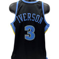 Allen Iverson Autographed Denver Nuggets Black 2006-07 Mitchell & Ness Swingman Jersey Steiner CX product image 1, provided